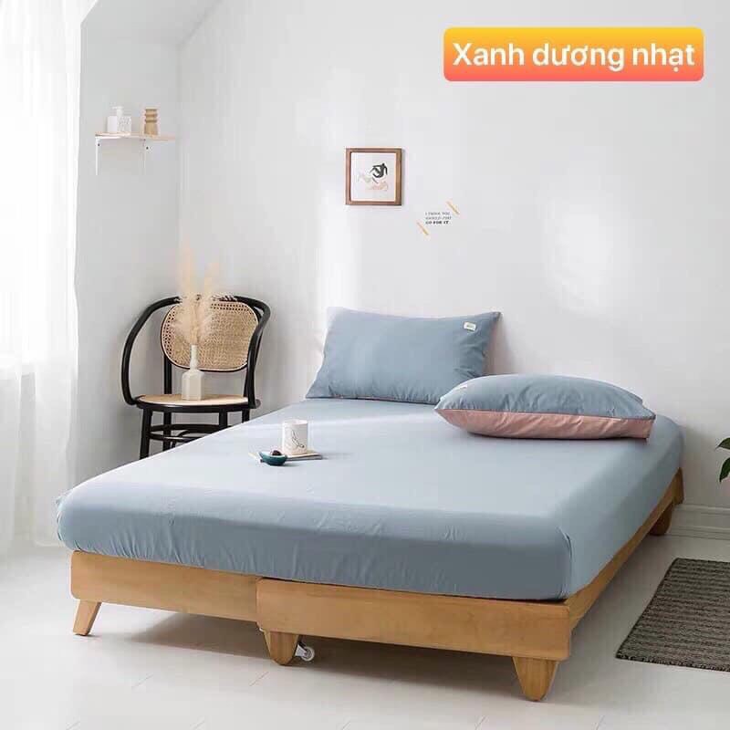 Vỏ gối ôm Cotton tici, Cotton poly size 35x100cm chất dày mát.