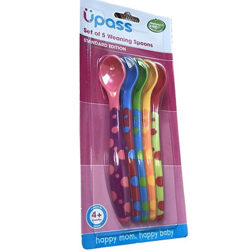 Bộ 5 thìa ăn dặm cho bé UPASS UP3003N