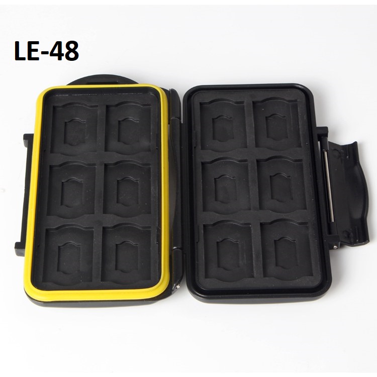 HỘP ĐỰNG THẺ NHỚ BACKPACKER LE-48 ĐỰNG 12SD, 12 MICRO