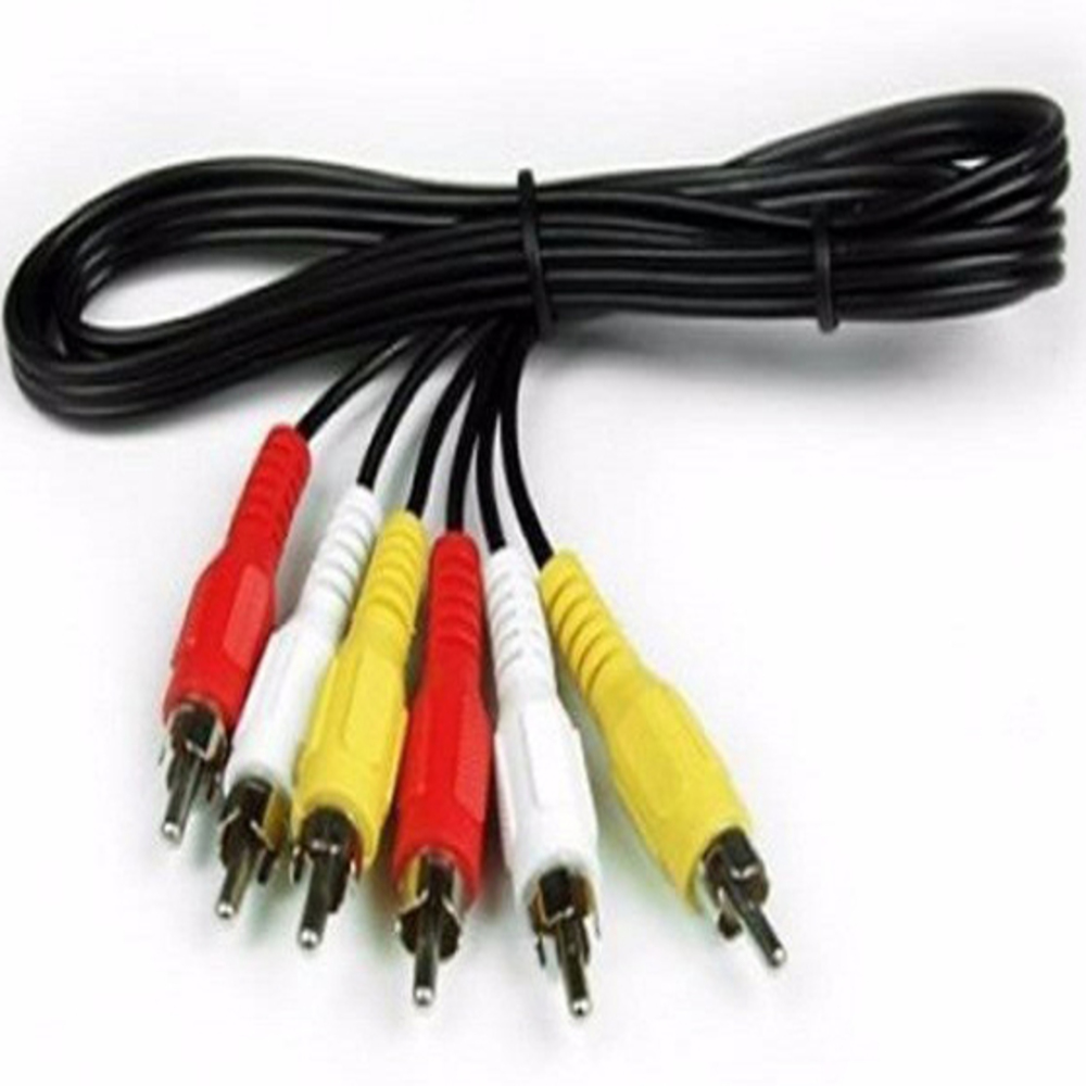Cáp AV RCA dây AV 6 đầu hoa sen dài 5m (Shop 3hcomputer)