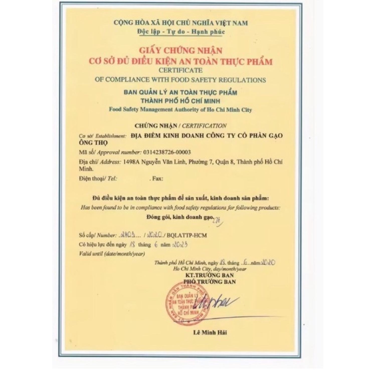 gạo ST25 Ông thọ túi 5kg dẻo mềm
