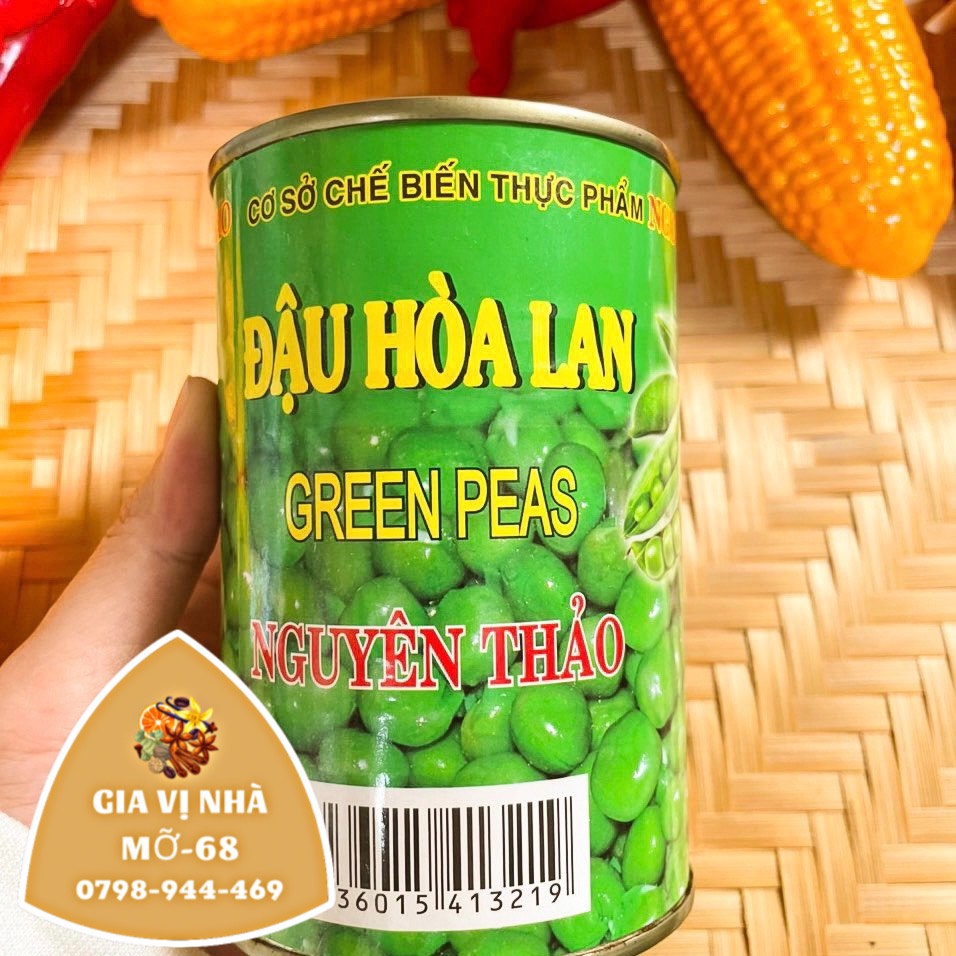 ĐẬU HOÀ LAN ĐÓNG LON-425GR