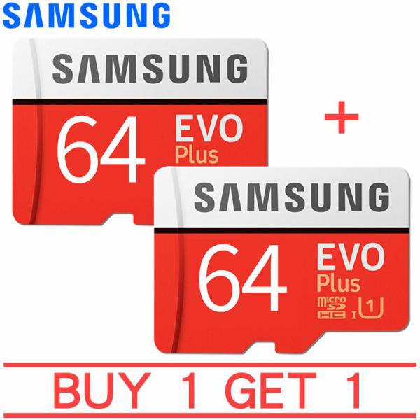 MUA 1 TẶNG 1 Thẻ nhớ MicroSDXC Samsung EVO Plus Adapter 64GB 100MB/s (New)
