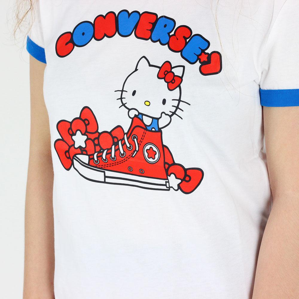 Áo thun nữ Converse Short Sleeve Tape Tee 10017301-102