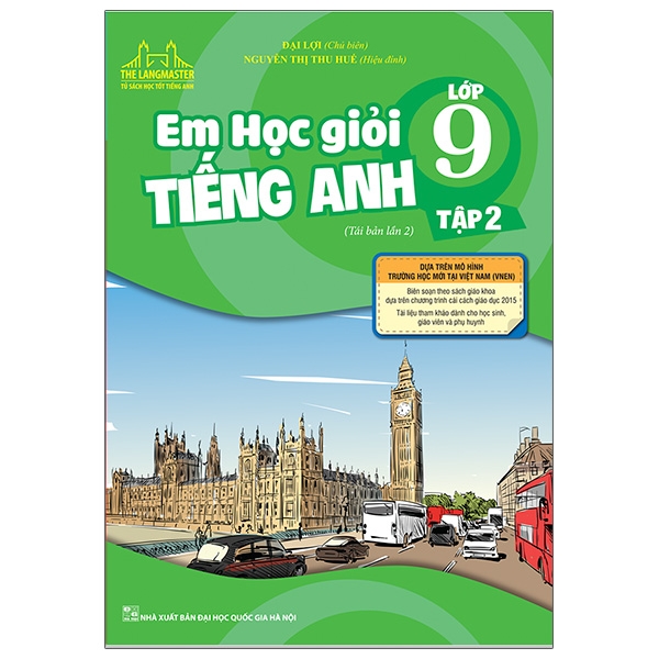 Fahasa - the langmaster - em học giỏi tiếng anh lớp 9 - tập 2