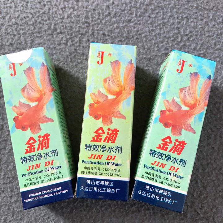 Dung dịch làm trong nước bể cá JinDi