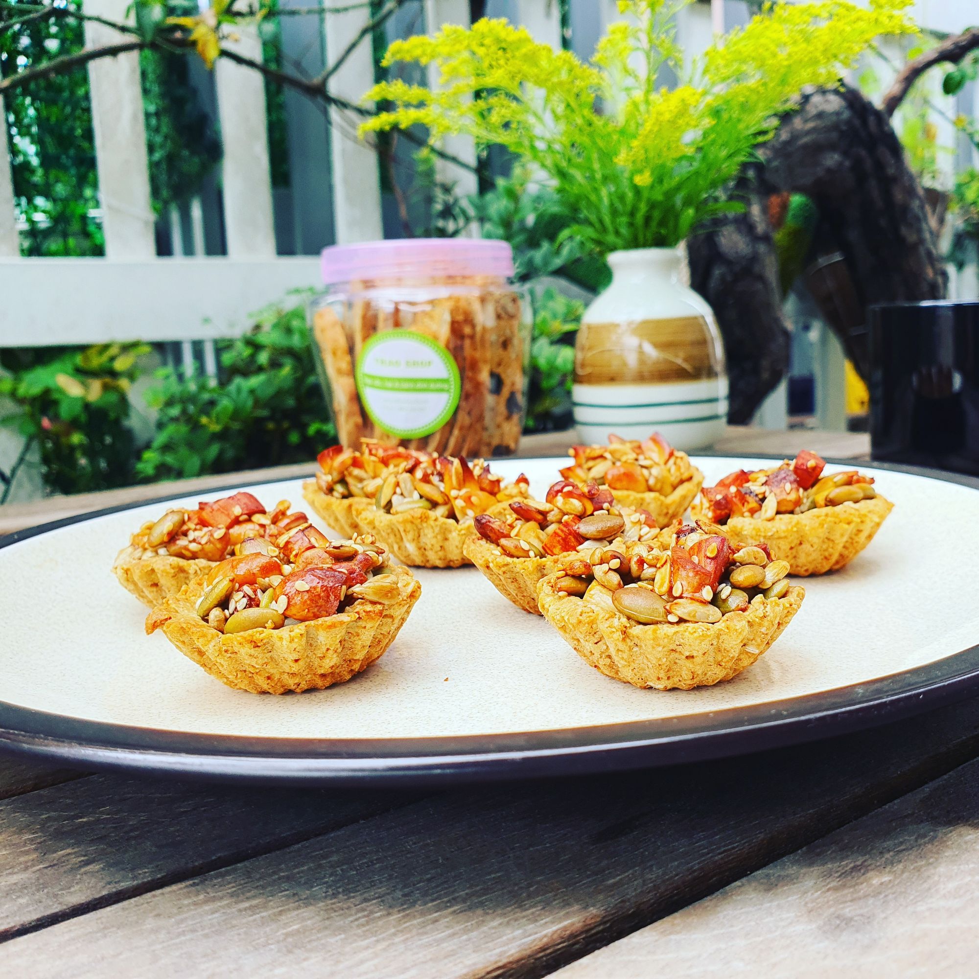 Bánh tart nuts - 250gr