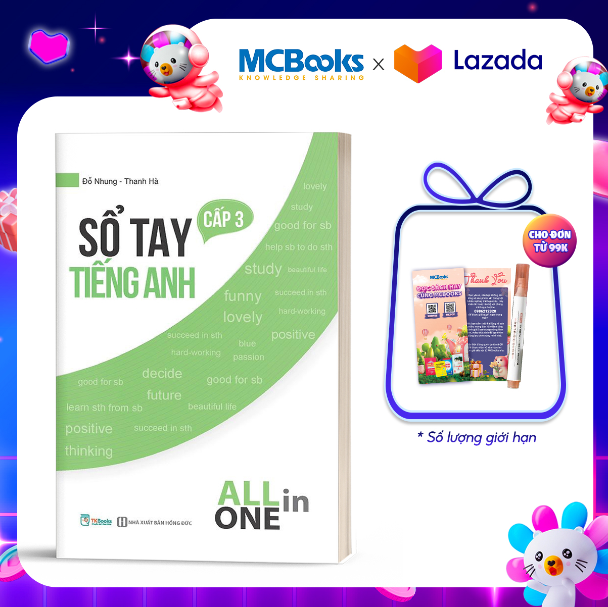 Sổ tay tiếng anh cấp 3 - All in one