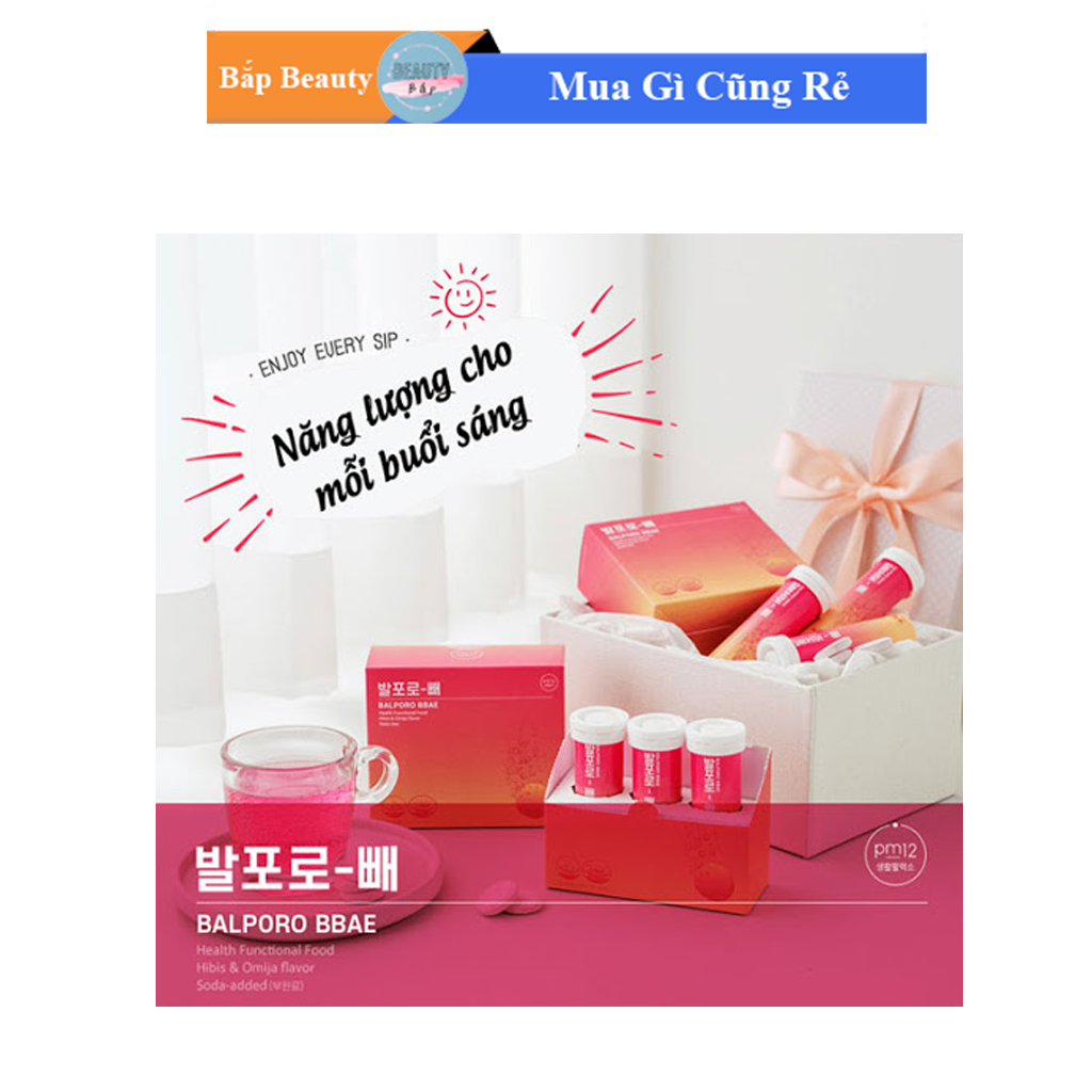 Viên Sủi Giảm Cân Hàn Quốc Balporo Bbae