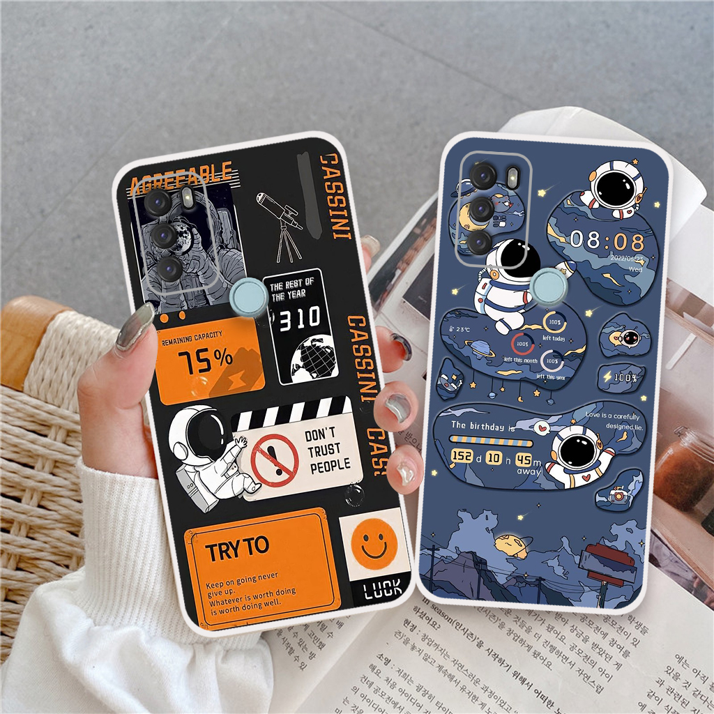 Ốp lưng Vsmart Star 5 hình vũ trụ, phi hành gia astronaut độc đáo