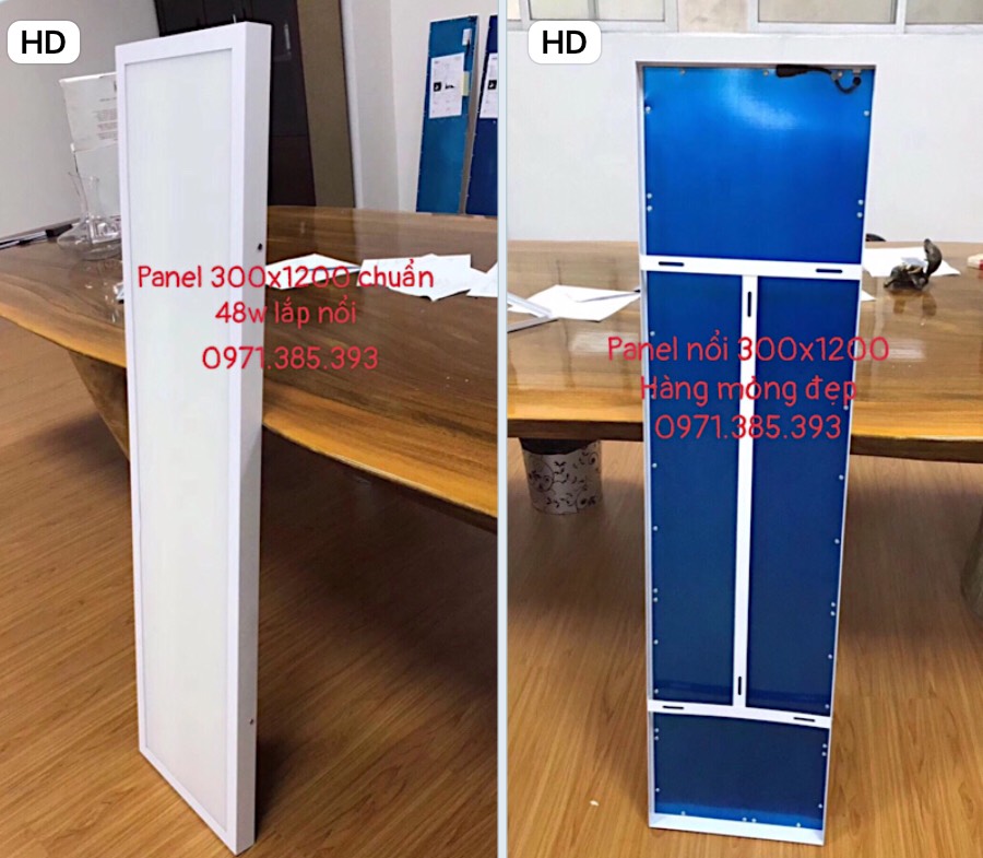 Đèn led panel 300x1200 48w ốp nổi trần- đèn ốp nổi trần 300x1200 hàng mỏng đẹp