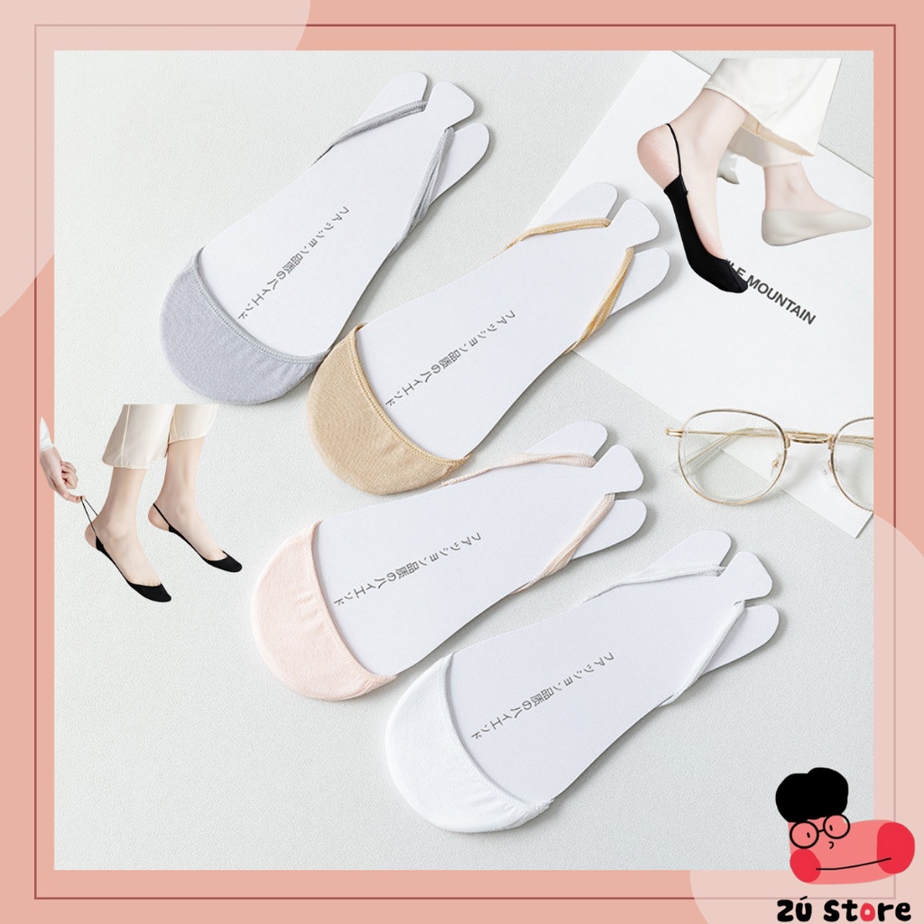 Vớ lười mang giầy cao gót và búp bê