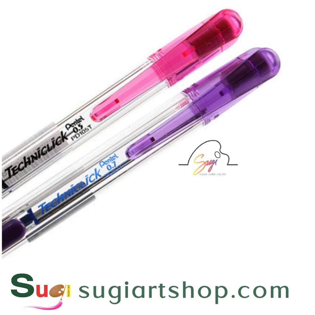 Bút chì bấm Pentel PD105 - ngòi 0.5mm