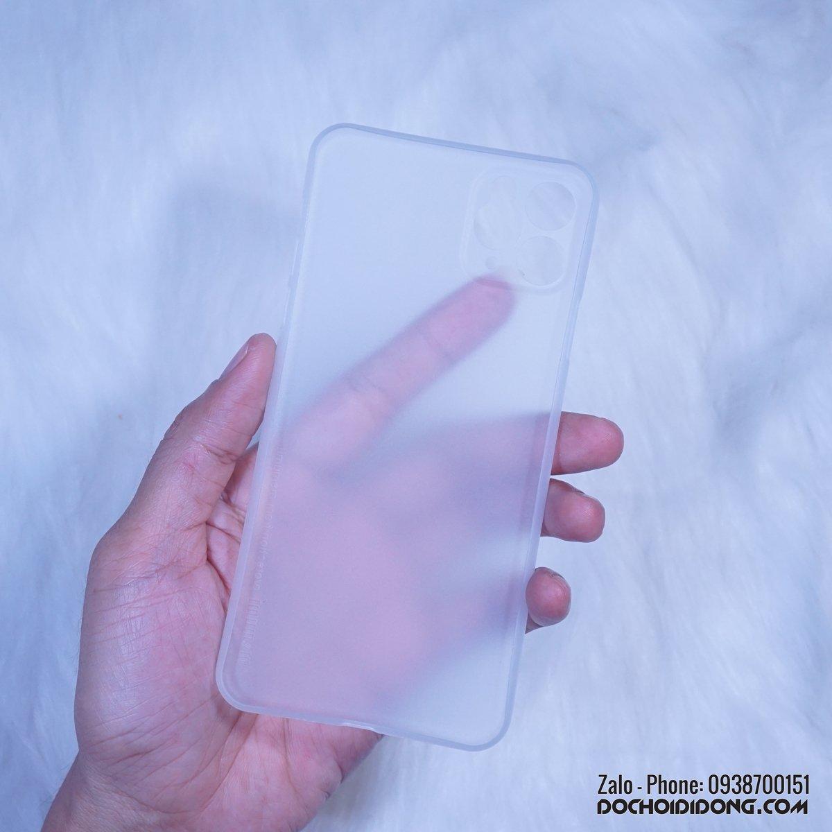 [HCM]Ốp lưng iPhone 11 Pro Max Memumi siêu mỏng 0.3mm