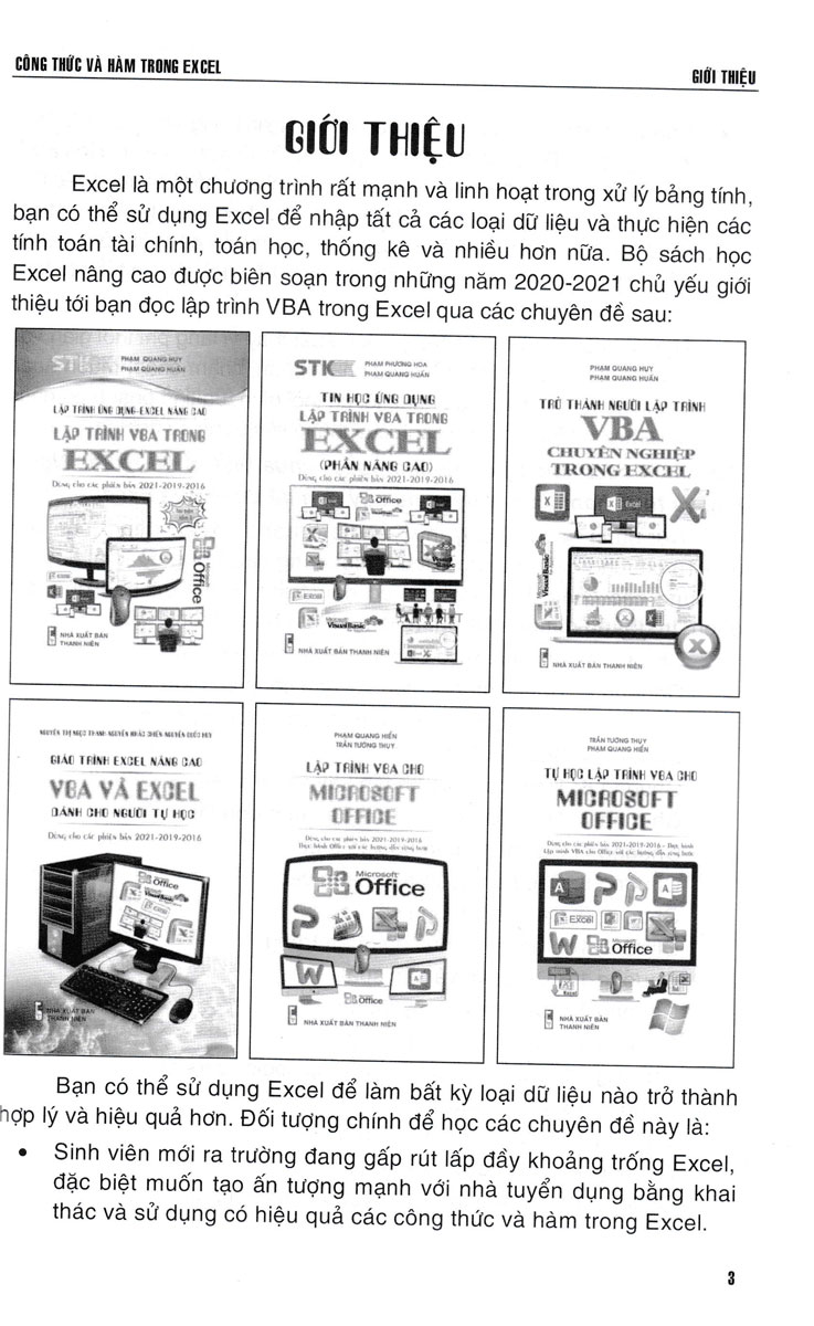 Sách - Công Thức Và Hàm Trong Excel (STK) - Newshop