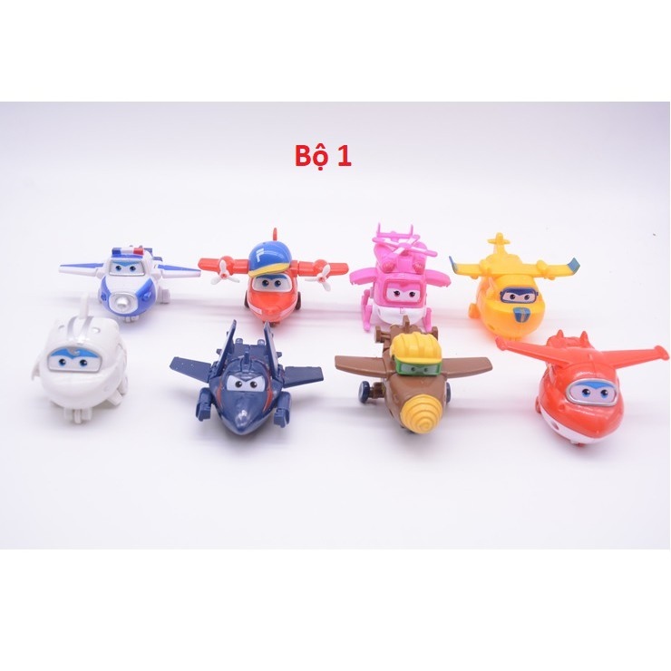 Bộ 8 con đội bay siêu đẳng Super Wings hàng đẹp (có ảnh thật)