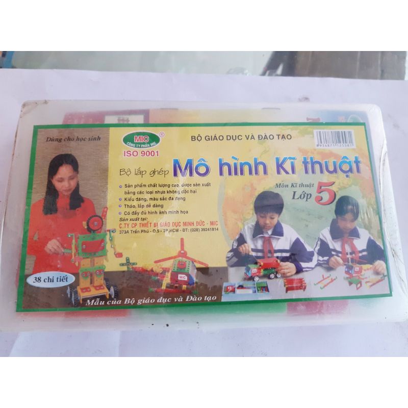 Bộ lắp ghép mô hình kỹ thuật lớp 5 MIC