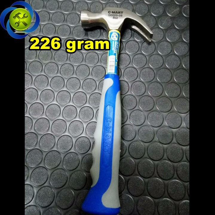 Búa nhổ đinh cán sắt c-mart g0005-8 8oz