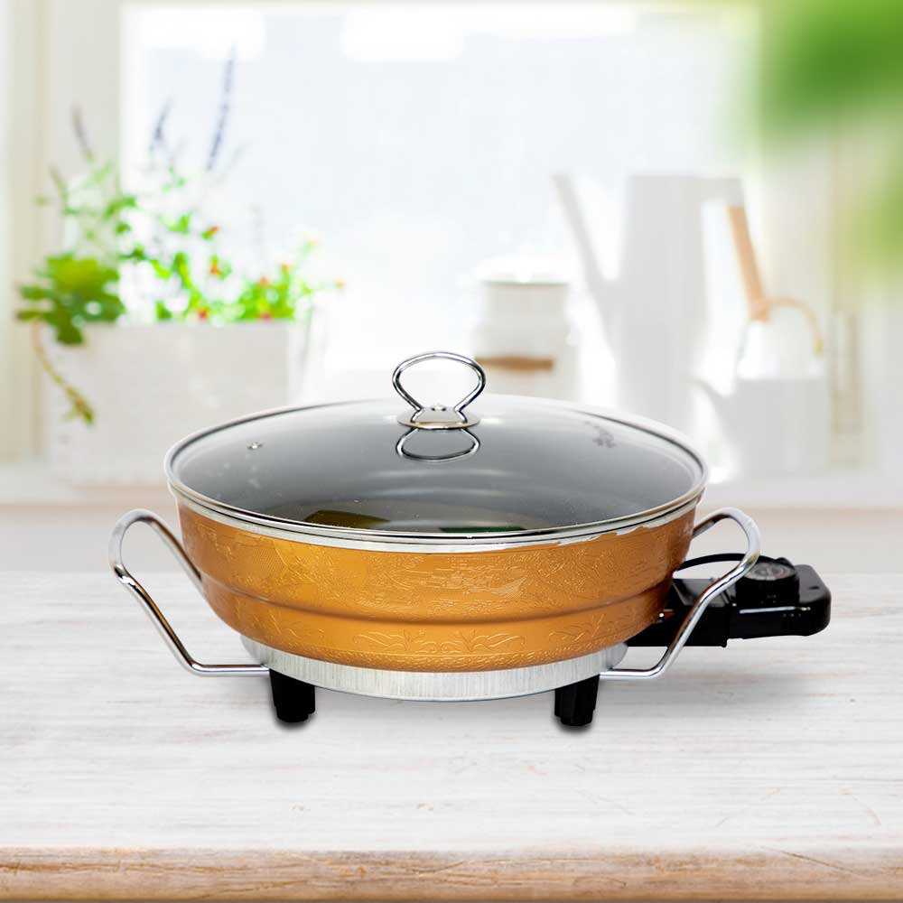Nồi Chảo, Lẩu Điện Đa Năng (Tặng kèm vỉ hấp)