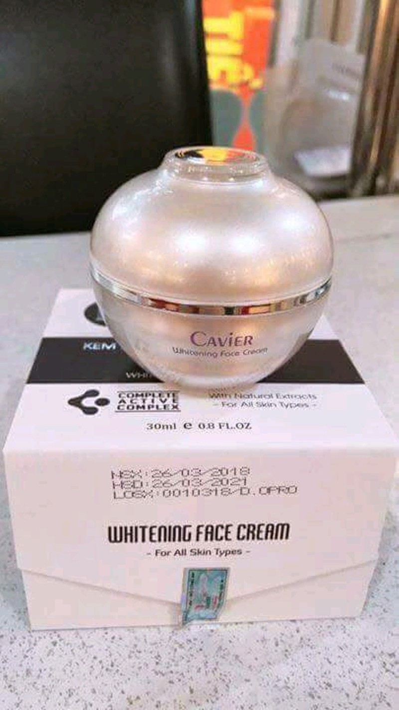 [HCM]Kem face thạch Cavier mwhite