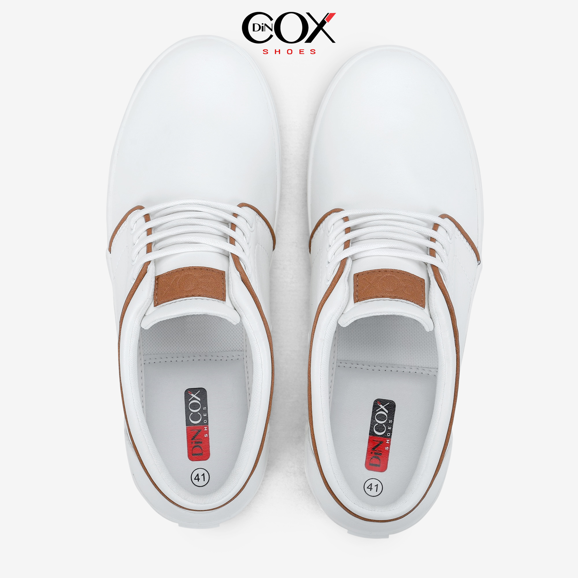 Giày Thể Thao Nam DinCox Off White C03