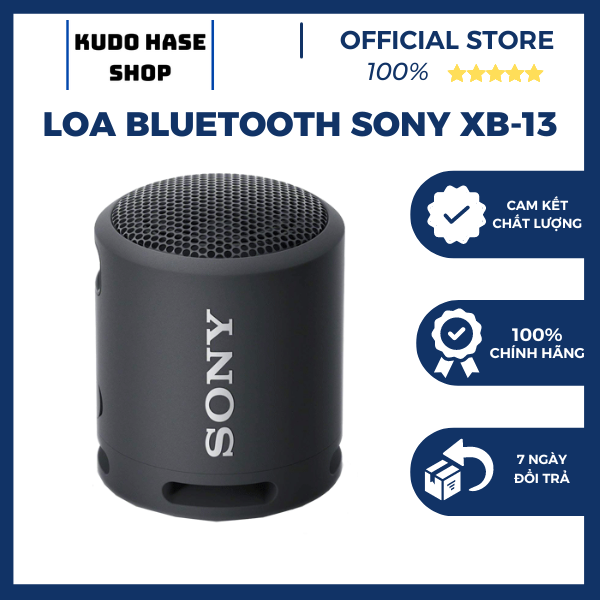 BH 24 Tháng Loa Nghe Nhạc Bluetooth Sony XB13 SRS Chính Hãng Âm Thanh Siêu Bass Cực Mạnh Chống Bụi và Nước IP67 Công Suất Cực Lớn 100W