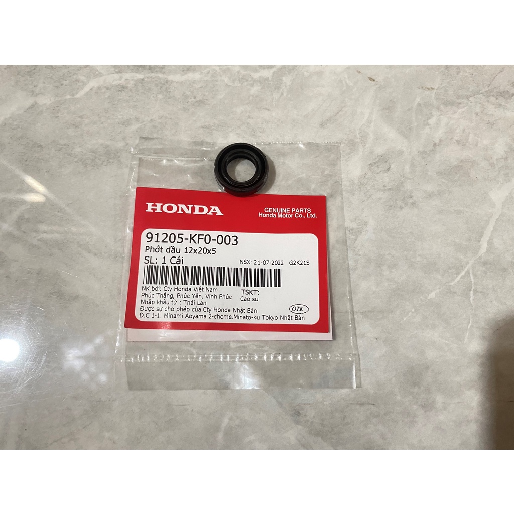 Phớt dầu, cốt bơm nước Winner  12x20x5  (91205KF0003)
