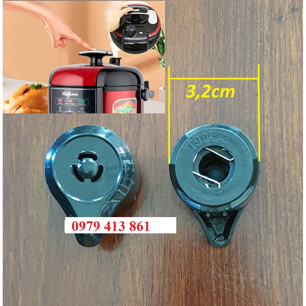 Van nồi áp suất điện mỏ quạ