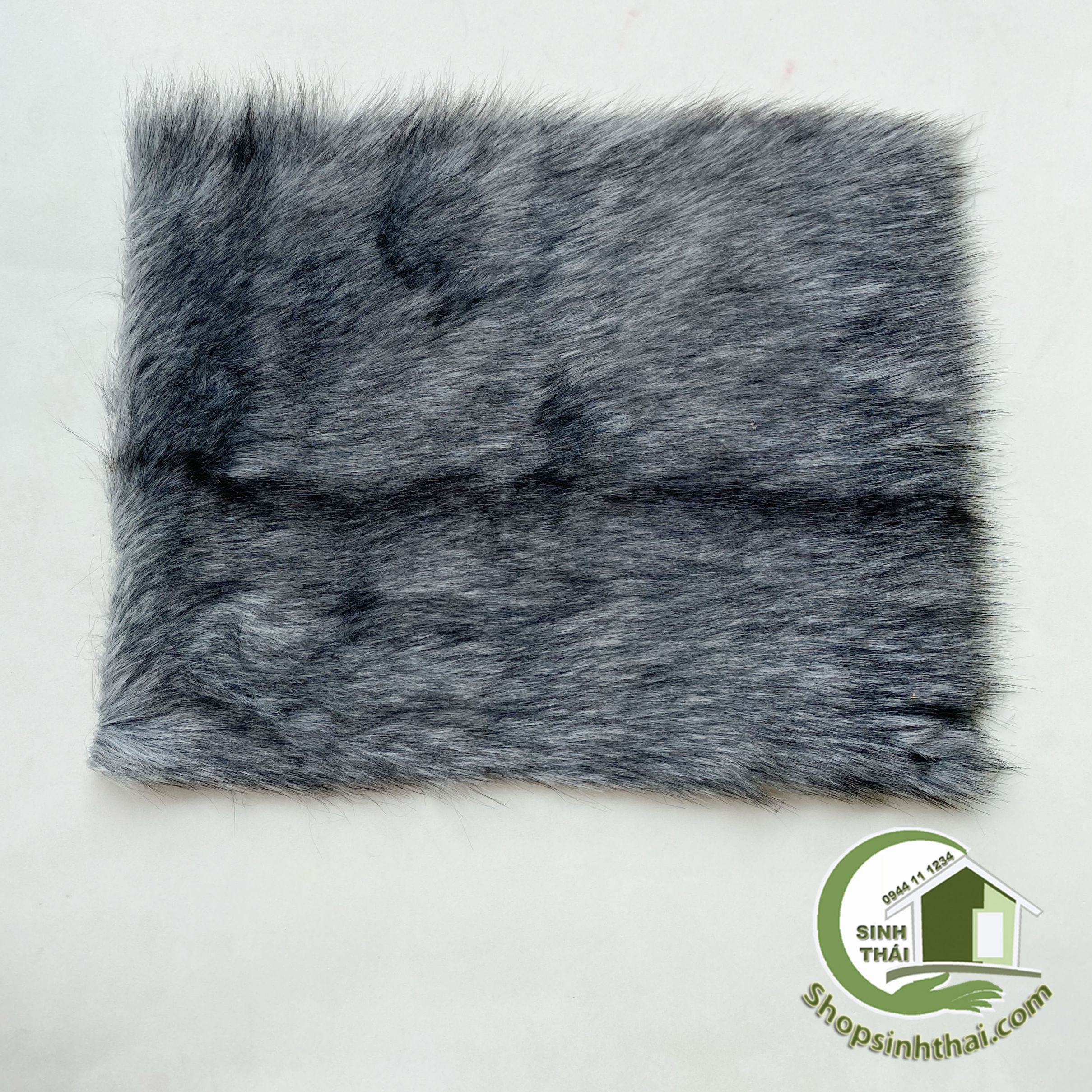 [HCM]Thảm lông xù màu lông chuột - thảm trang trí chụp hình ảnh sản phẩm