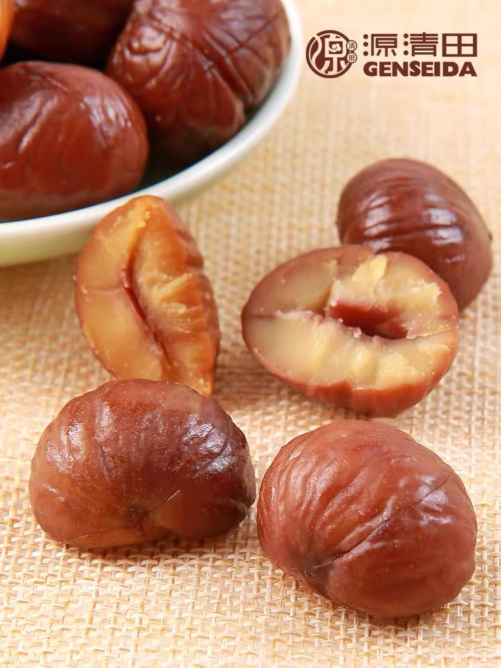 Hạt dẻ hấp tách vỏ Organic Nhật Bản 260g
