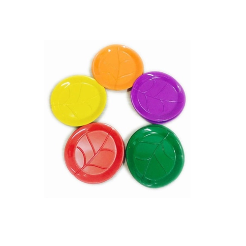 Bộ 10 đế lót ly chiếc lá Rico (Xanh lá)