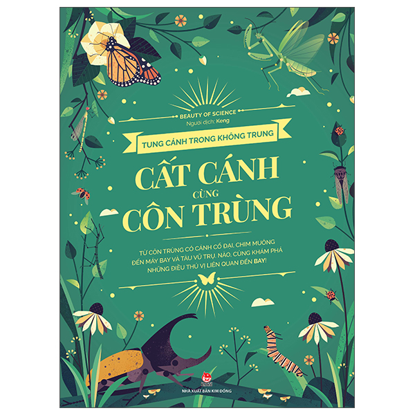 Fahasa - tung cánh trong không trung - cất cánh cùng côn trùng