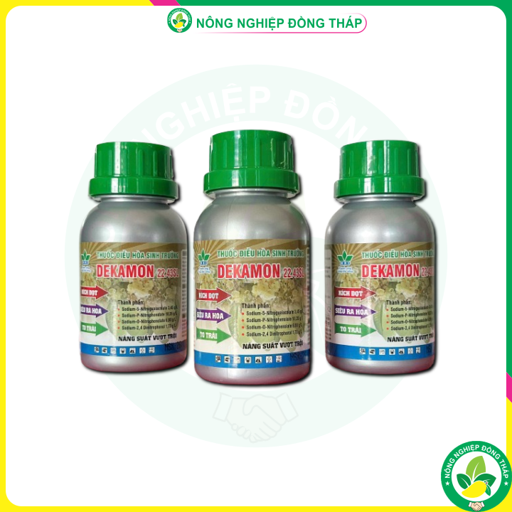 Điều Hòa Sinh Trưởng DEKAMON 22.43SL Kích Đọt – Siêu Ra Hoa – To Trái – Năng Suất Vượt Trội (Chai 100ml)