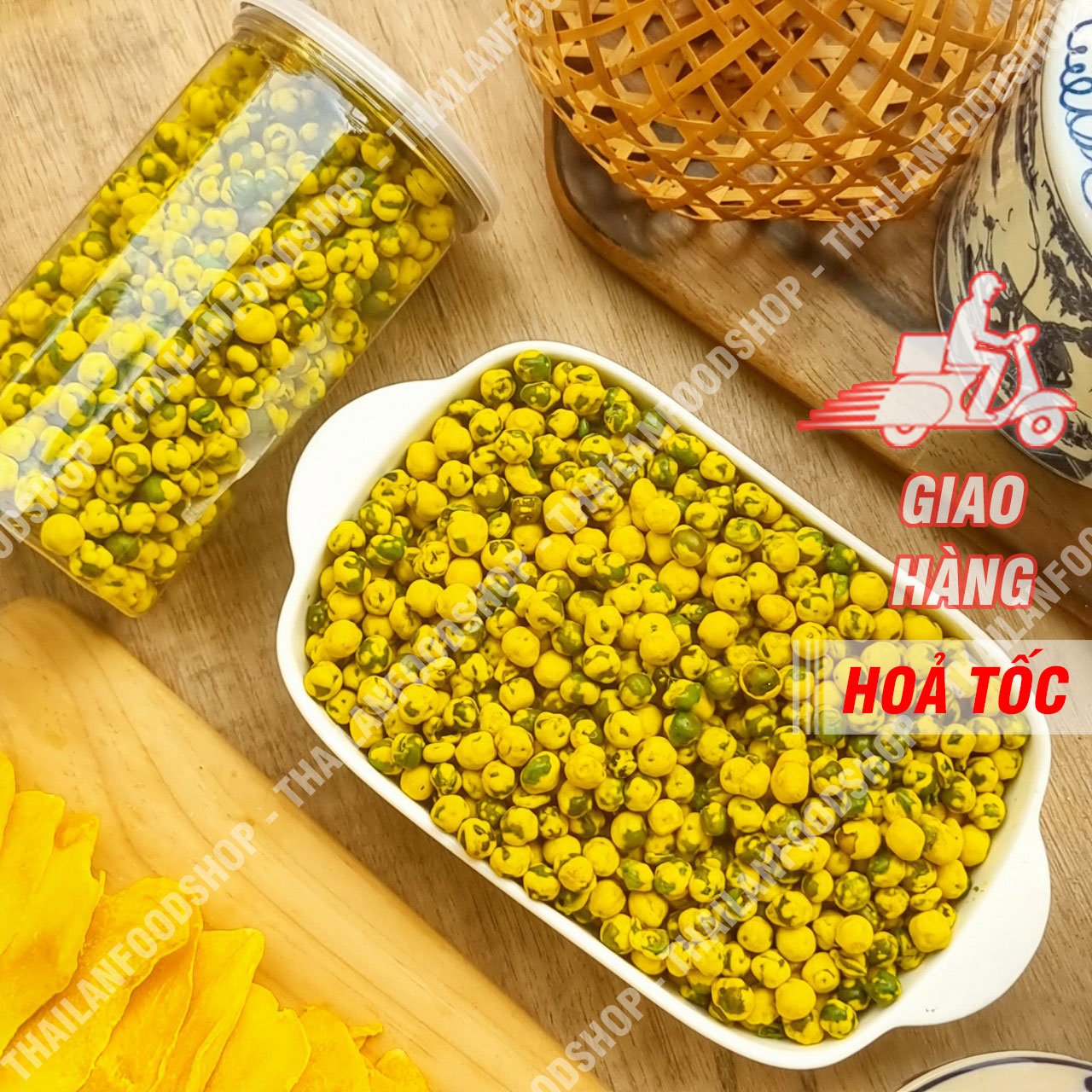 Đậu Hà Lan Sầu Riêng Lon 300gr
