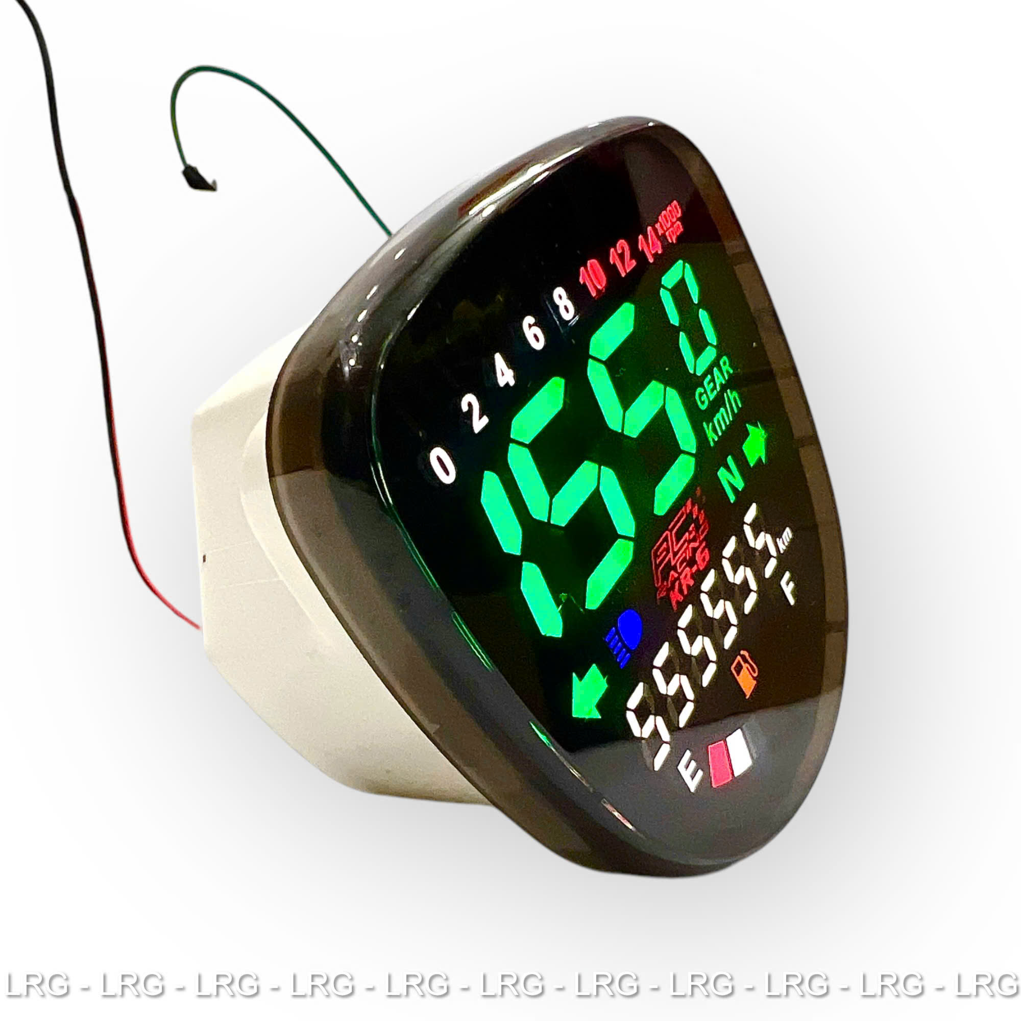 Đồng Hồ Đo Tốc Độ Xe Máy Cub LCD Điện Tử