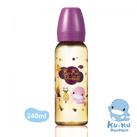 Bình sữa cổ thường bằng nhựa ppsu kuku - 140ml/240ml - ku5854/ku5855