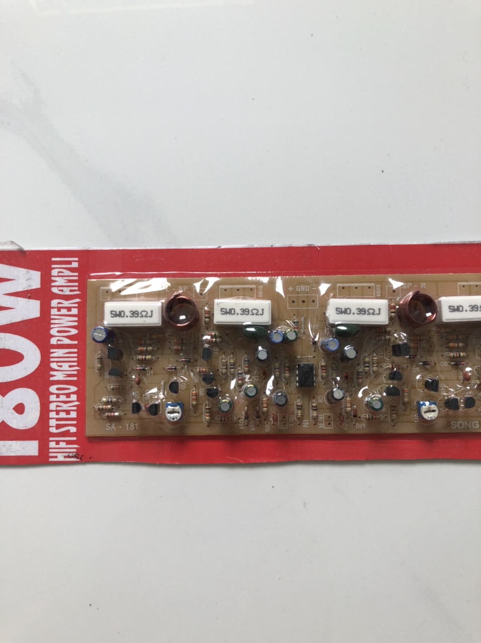 MẠCH CÔNG SUẤT AMPLY 4 SÒ 180W -2 KÊNH