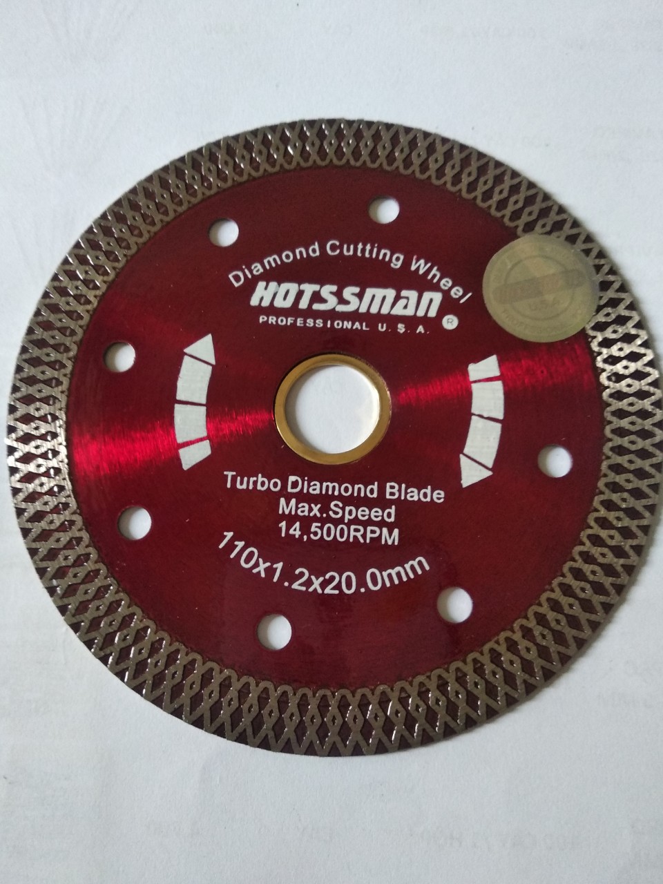 Lưỡi Cắt Gạch Hotssman 1 Tấc