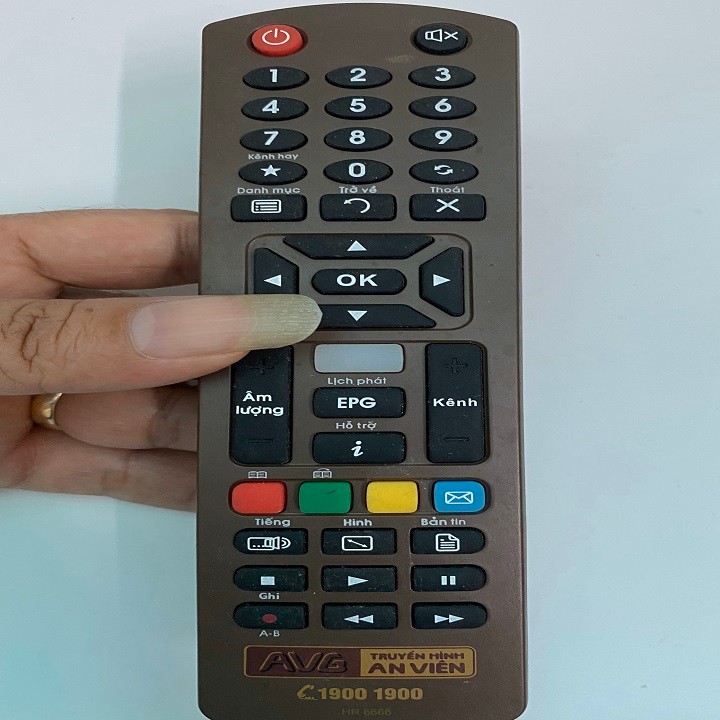 Điều khiển đầu thu AVG An Viên