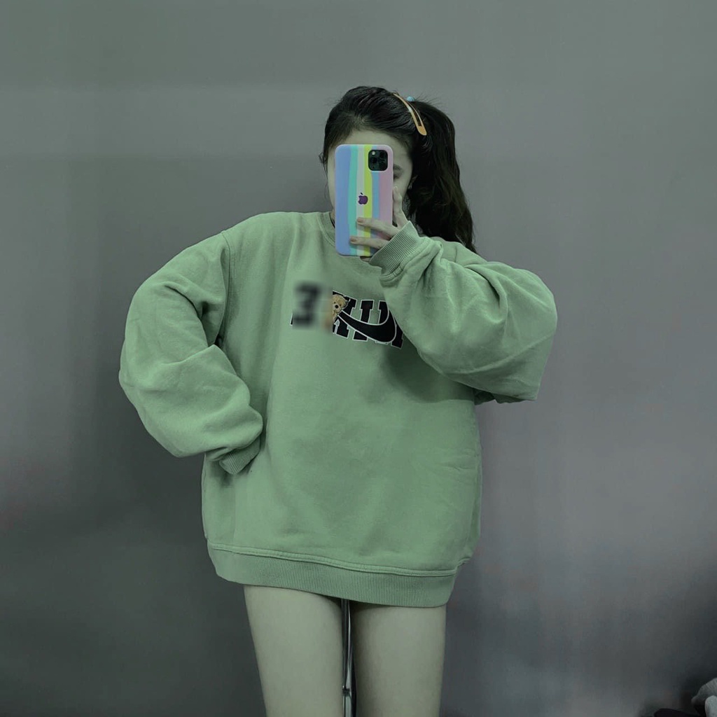 Áo nỉ tích, Áo Sweater nỉ chui đầu Ulzzang Basic