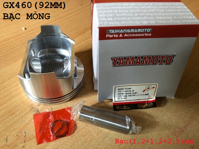 bạc séc măng, Piston 92mm ( loại mỏng) GX460 192F