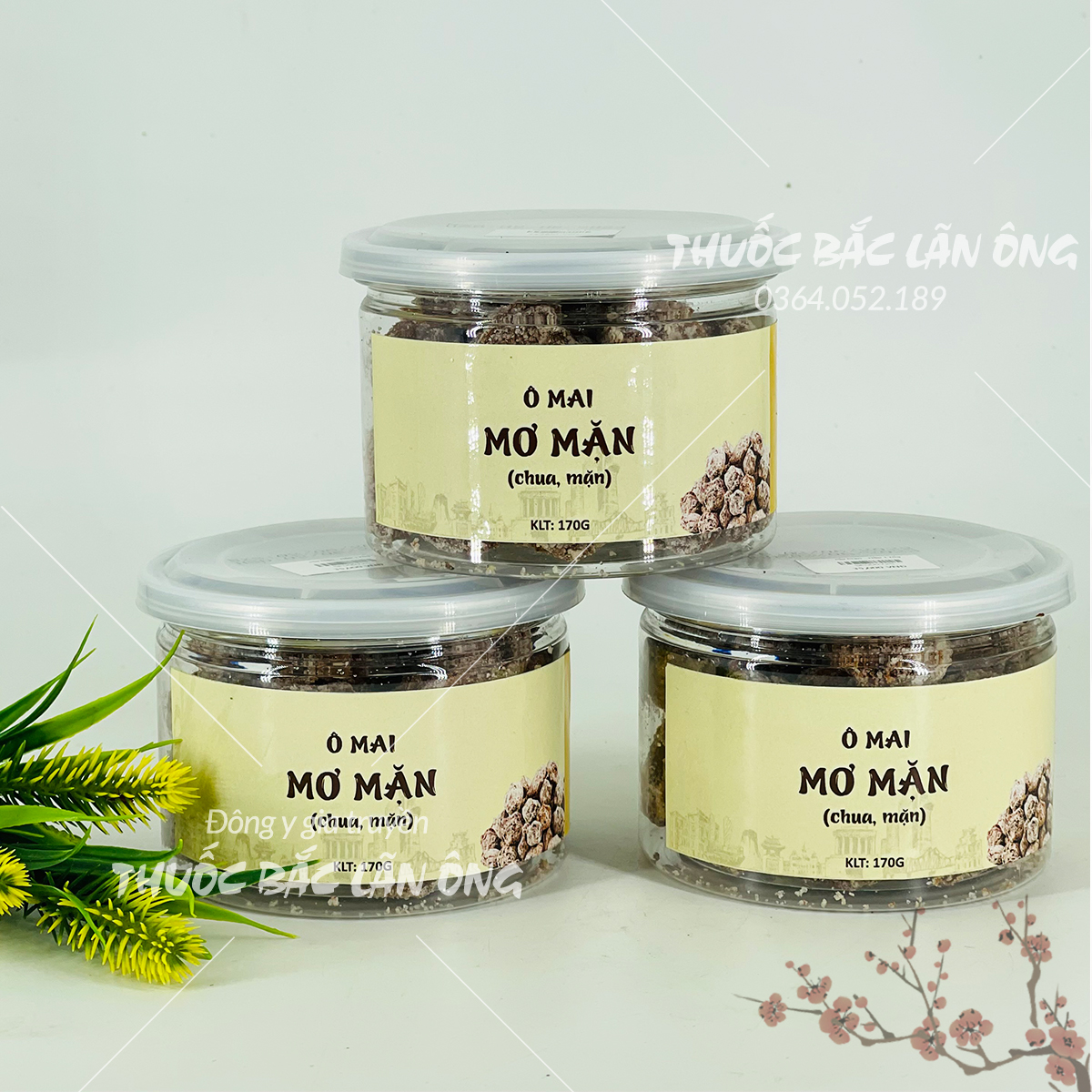 Ô mai mơ mặn ngậm ho hiệu quả (Đặc sản Hà Nội)