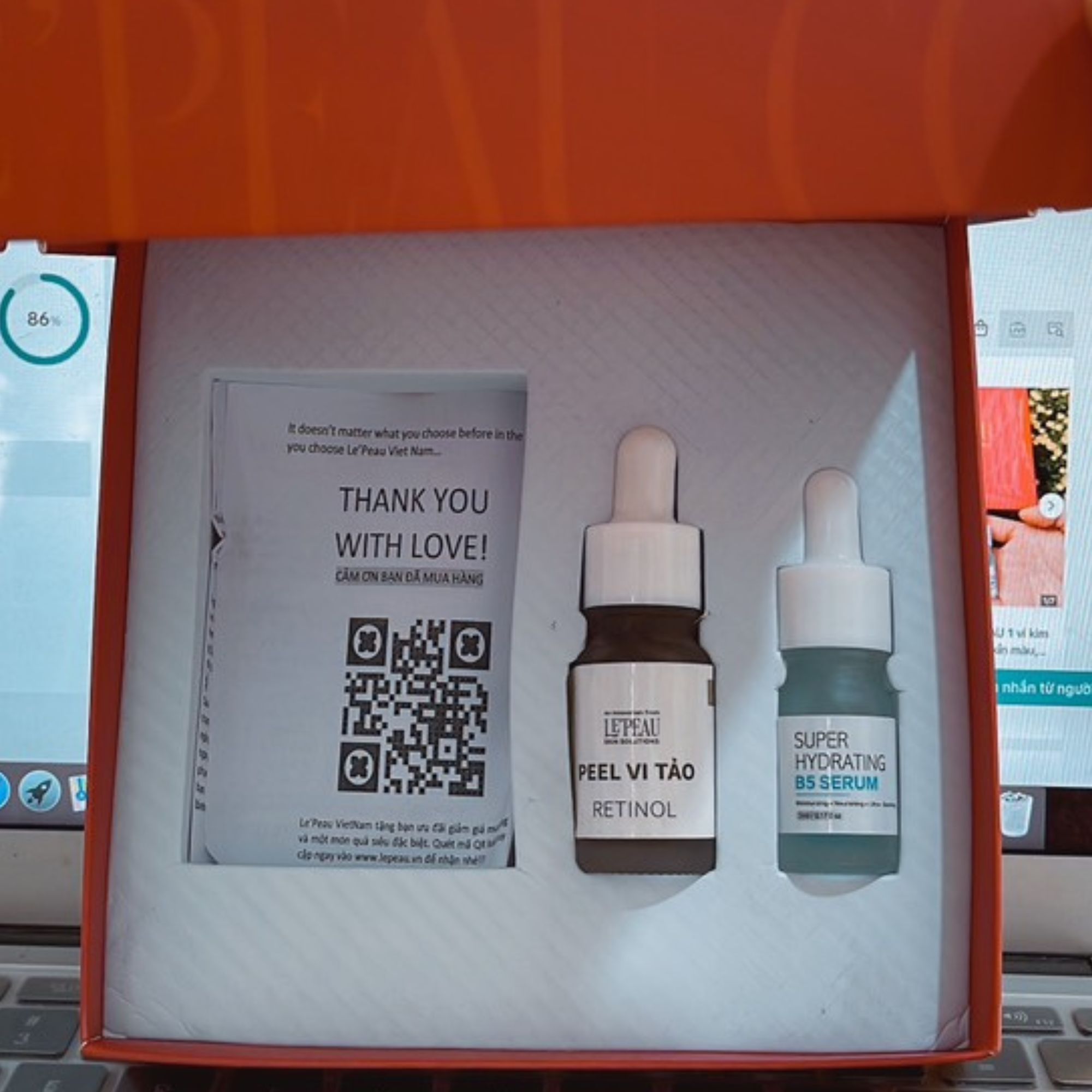 COMBO PEEL DA VI TẢO RETINOL