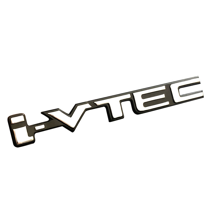 Tem Logo chữ nổi i - Vtec dán đuôi xe