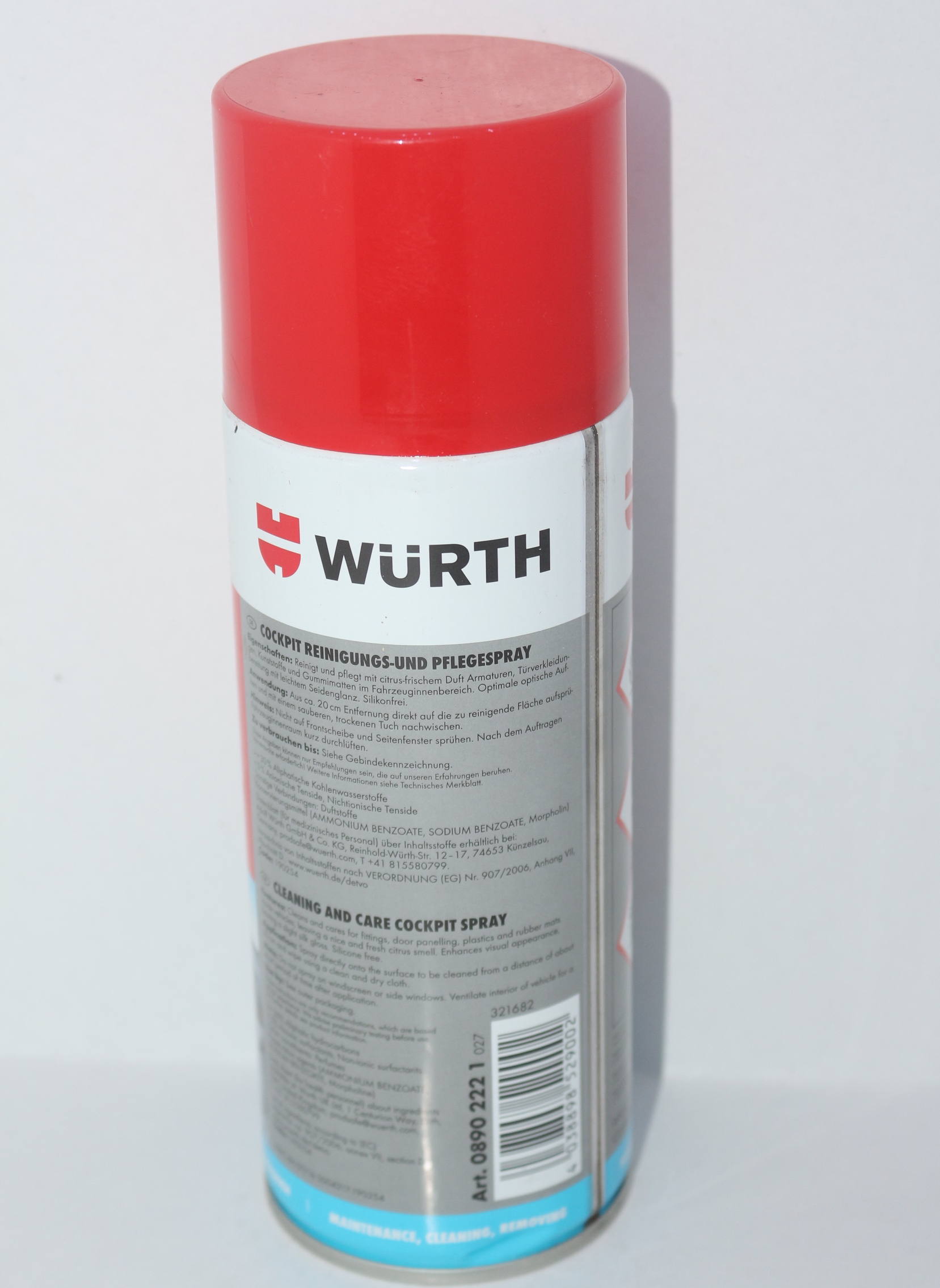[HCM]Bảo Dưỡng Táp-Lô WURTH 400ml