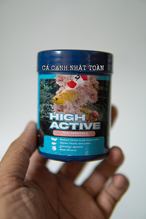"hoàn tiền đến 10%" khoáng chất high active 100g cz5 cz6 cho cá cảnh