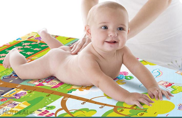 Thảm chơi 2 mặt cỡ lớn loại dày Maboshi