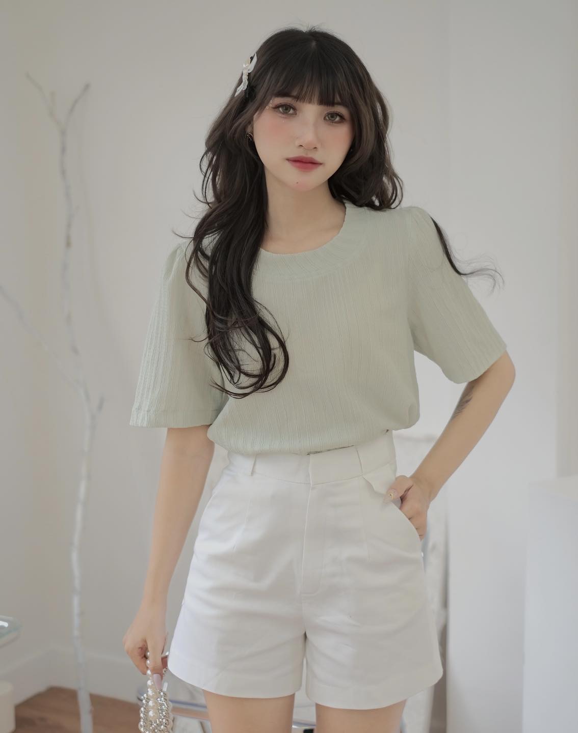 Áo kiểu  "NIKI TOP " By Ellyclothing