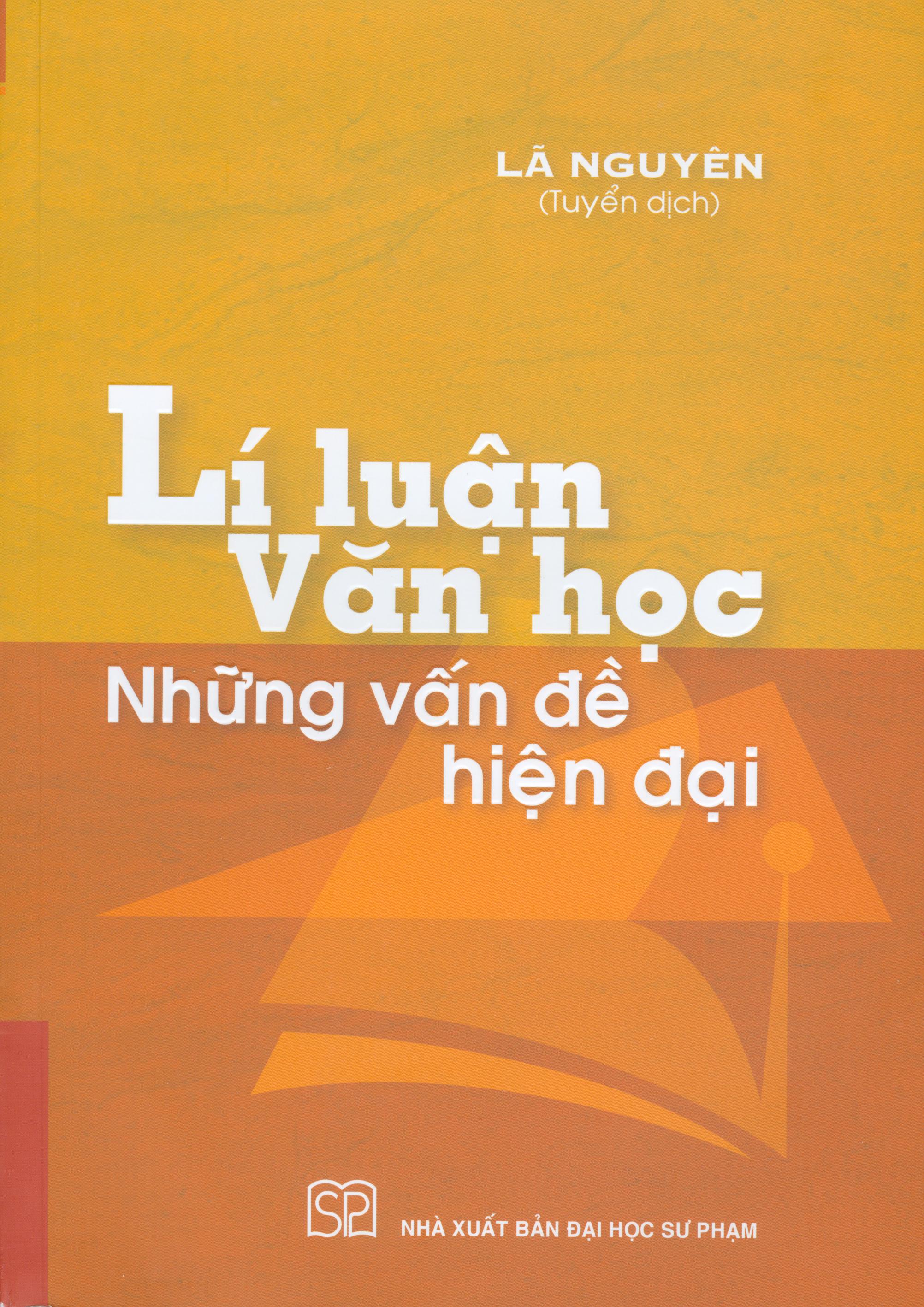 Lí luận văn học những vấn đề hiện đại