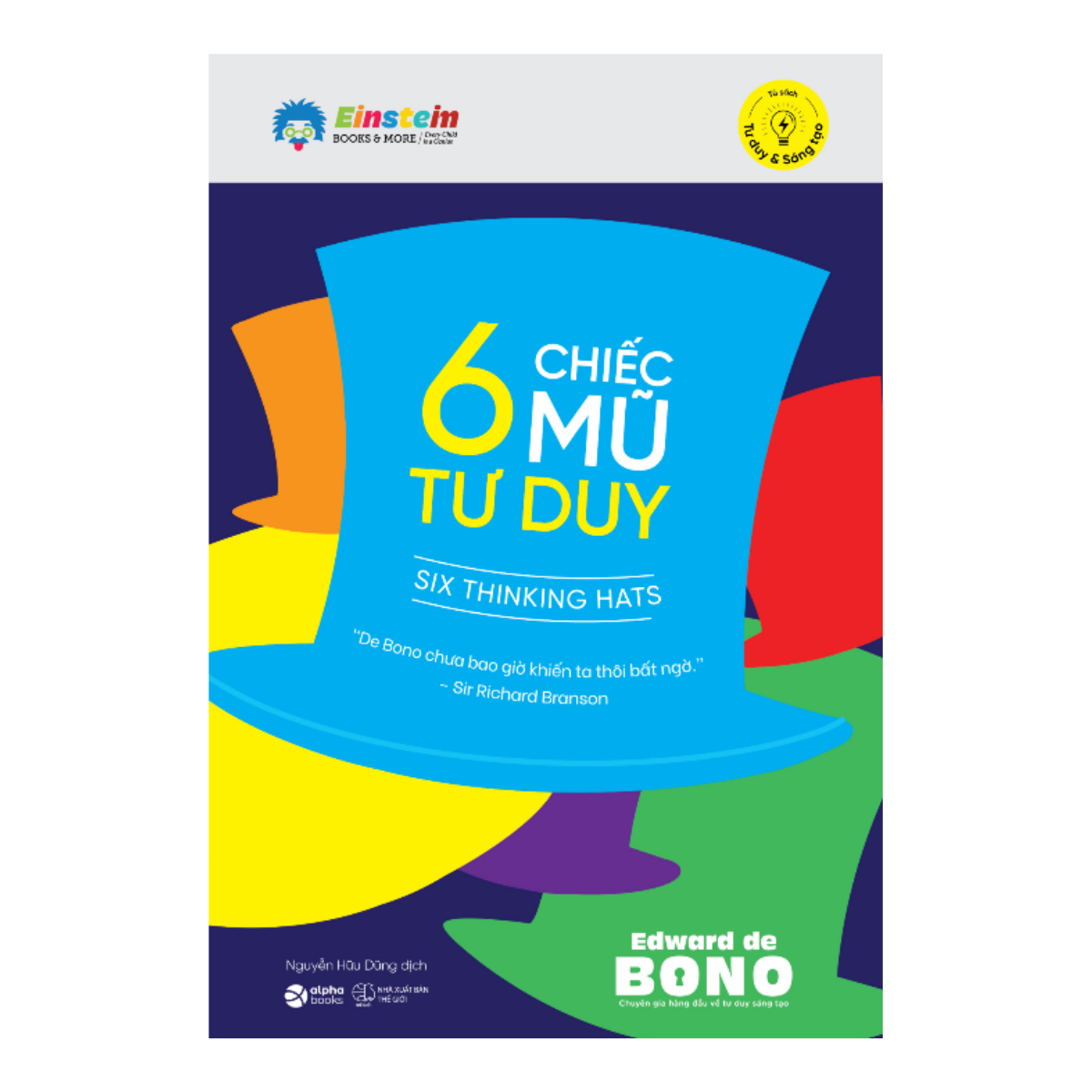 Sách - 6 chiếc mũ tư duy